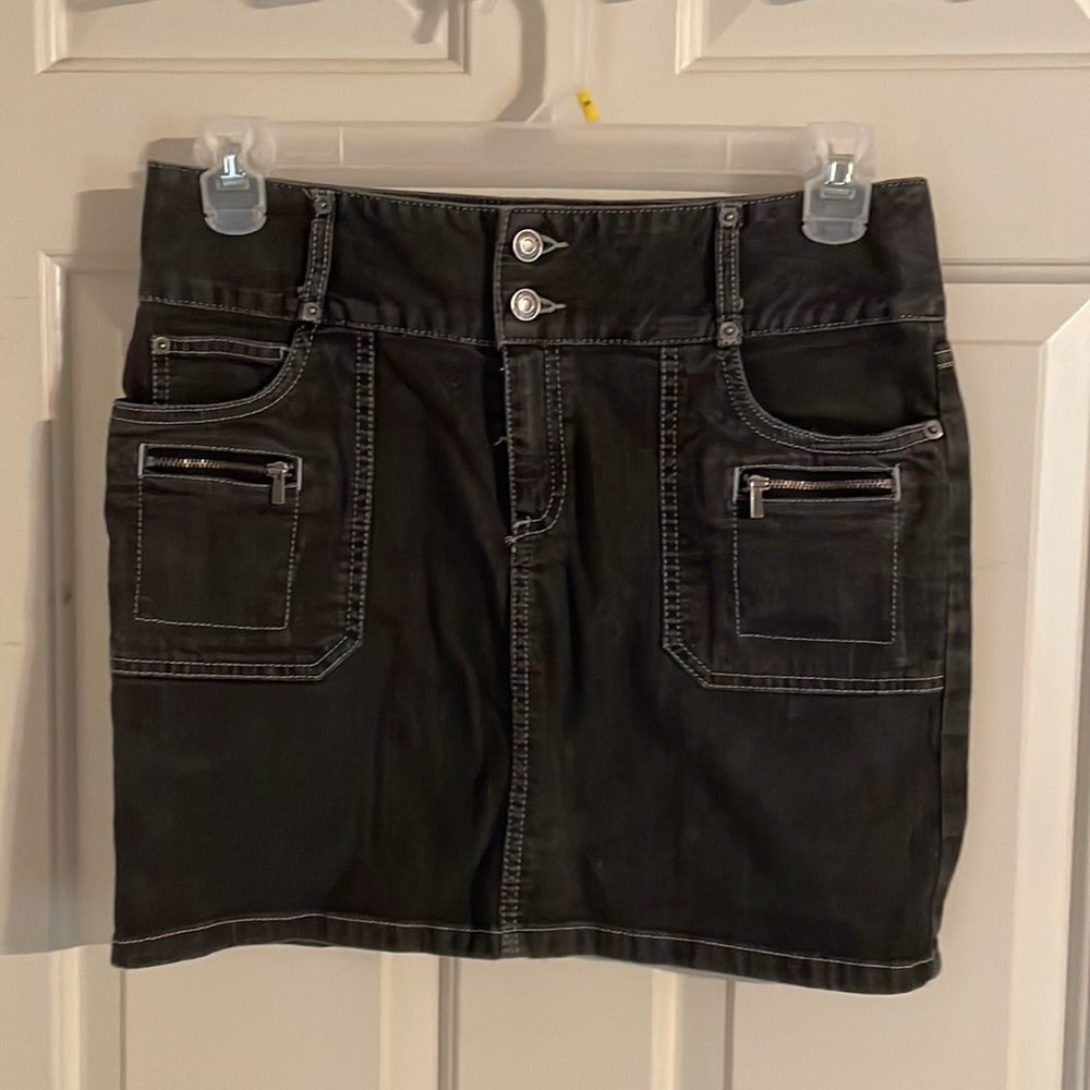 Michael Koos denim skirt